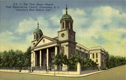 The First Presbyterian Church Postcard