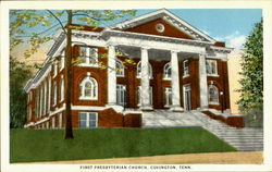 First Presbyterian Church Postcard