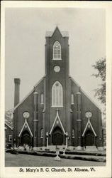 St. Mary's R. C. Church Postcard