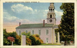 Old South Congregational Church Postcard