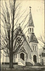 St. Francis Church Postcard