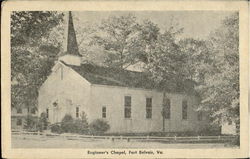 Engineer's Chapel Fort Belvoir, VA Postcard Postcard