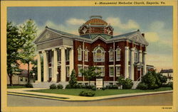 Monumental Methodist Church Postcard