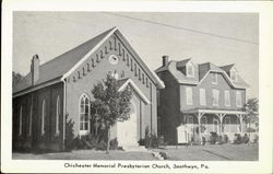 Chichester Memorial Presbyterian Church Boothwyn, PA Postcard Postcard