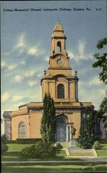 Colton Memorial Chapel, Lafayette College Postcard