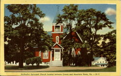 Methodist Episcopal Church Mountain Home, PA Postcard Postcard