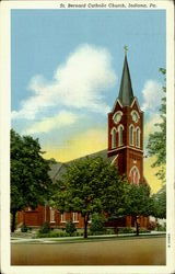 St. Bernard Catholic Church Indiana, PA Postcard Postcard