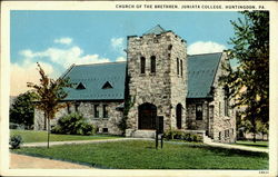 Church Of The Brethren, Juniata College Postcard