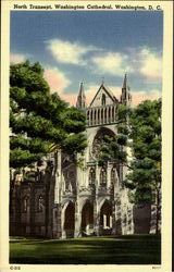North Transept Washington Cathedral District Of Columbia Washington DC Postcard Postcard