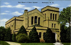 First Church Of Christ Scientist Huntington, WV Postcard Postcard