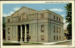 Central Baptist Church Postcard