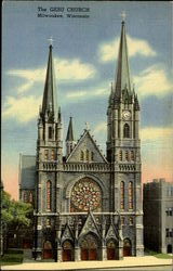 The Gesu Church Postcard