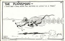 The Plainsman Dogs Postcard Postcard
