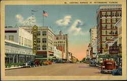 Rl Central Avenue Postcard