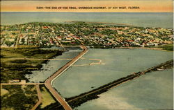 The End Of The Trail Key West, FL Postcard Postcard