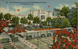 The Coliseum From Across The Shuffleboard Courts St. Petersburg, FL Postcard Postcard