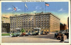 Copley Plaza Hotel, Copley Square Boston, MA Postcard Postcard