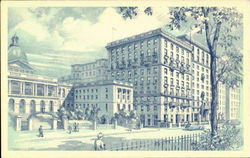 Hotel Bellevue Boston, MA Postcard Postcard