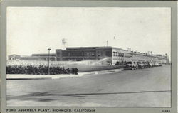 Ford Assembly Plant Postcard