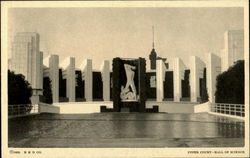 Upper Court Hall Of Science 1933 Chicago World Fair Postcard Postcard