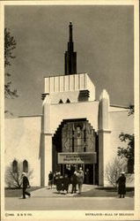 Entrance - Hall Of Religion Postcard