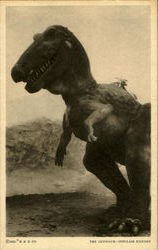 The Dinosaur - Sinclair Exhibit Postcard