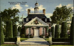 Governor's Palace Garden Governor's Palace Garden