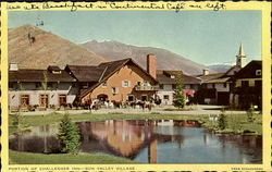 Portion Of Challenger Inn Sun Valley, ID Postcard Postcard