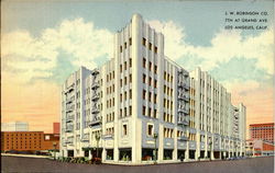 J. W. Robinson Co, 7th Grand Ave Postcard