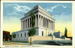 House Of The Temple Postcard