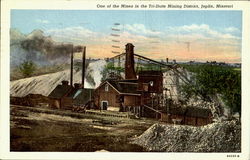 One Of The Mines In The Tri-State Mining District Postcard