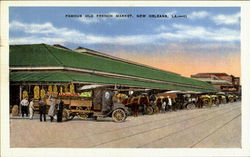 Famous Old French Market New Orleans, LA Postcard Postcard