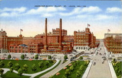 Anheuser - Busch Plant St. Louis, MO Postcard Postcard