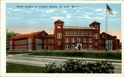 Shrine Hospital For Crippled Children St. Louis, MO Postcard Postcard