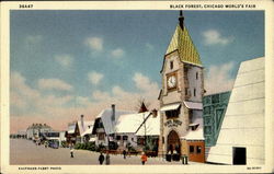 Black Forest Chicago World's Fair 1933 Chicago World Fair Postcard Postcard