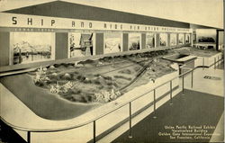 Union Pacific Railroad Exhibit Vacationland Building San Francisco, CA 1939 San Francisco Exposition Postcard Postcard