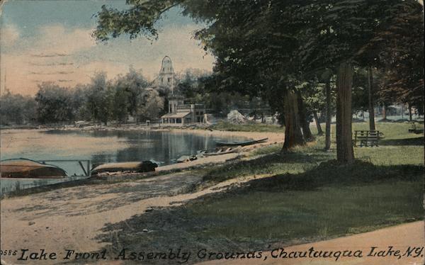 Lake Front Assembly Grounds Chautauqua Lake New York