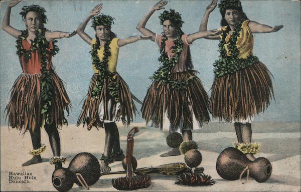 Hawaiian Hulu Dancers