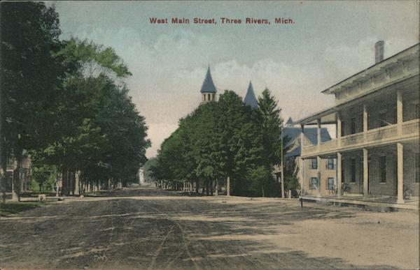 West Main Street Three Rivers Michigan