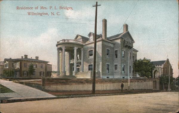 Residence of Mrs. P.L. Bridges Wilmington North Carolina