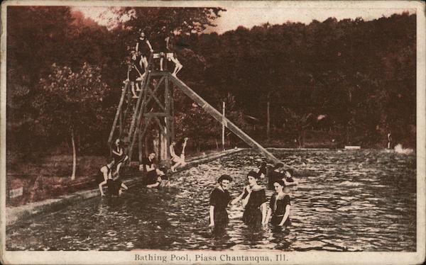Bathing Pool Piasa Chautauqua Illinois