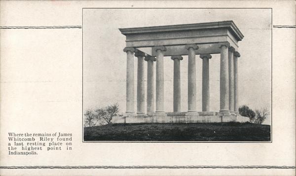 Tomb of James Whitcomb Riley Indianapolis