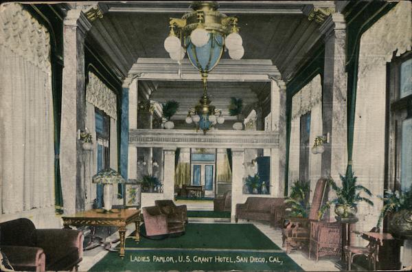 Ladies Parlor, U.S. Grant Hotel San Diego California