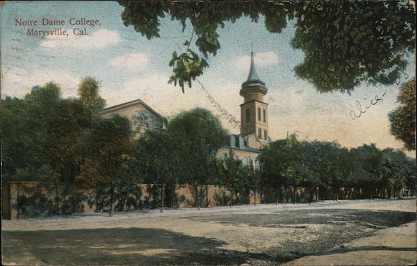 Notre Dame College Marysville California