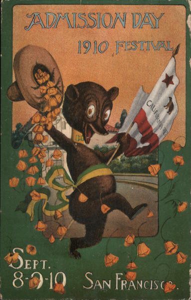 Admission Day 1910 Festival San Francisco California