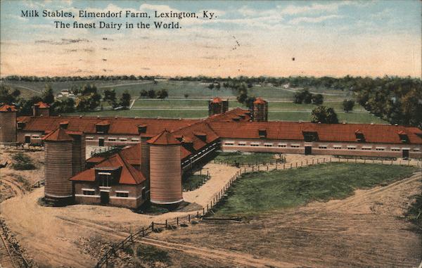 Milk Stables, Elmendorf Farm Lexington Kentucky
