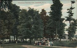 Chautauqua Assembly View Jamestown, NY Postcard Postcard Postcard
