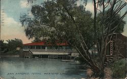 West End Lake Postcard