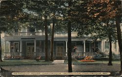 Methodist House, Chautauqua Institution Postcard
