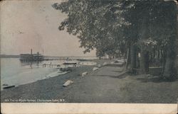 Pier at Maple Springs Postcard